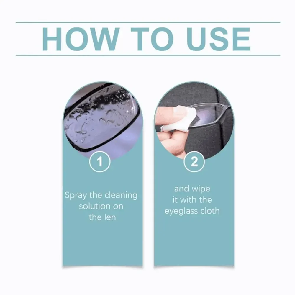 NEW Jue Fish Lens Scratch Removal Spray Glasses Sunglasses Care Accessory Sealed
